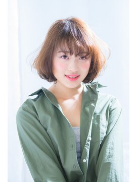 ヴァンクシー バイ ルナ(VANKCY by Luna) 【neolive plus】簡単#グレージュ#ひし形シルエット#エアリー