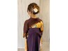 【3月限定★卒業式】袴着付け(袴着付専用)+ヘアセット+フルメイク¥18000