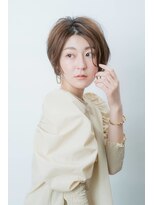 グロウアカバネ バイアンジュ(GLOW AKABANE by Ange)&nbsp;【大人女性】ふんわりショートボブ