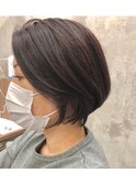 大人ショートボブ