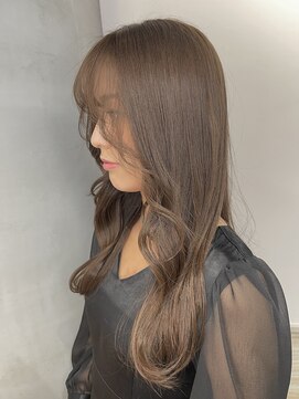 リーオオサカ(Lee Osaka) 【Lee大阪店】まろやか♪顔まわりカットでより可愛く/新出奈津樹