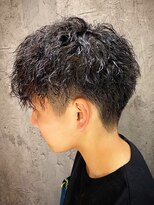 ビンゴ(BINGO)&nbsp;ba20_2wayバングツーブロック刈り上げモテ髪束感ツイストパーマ