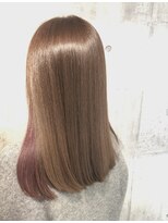 ホワイト 伊勢崎(WHITE)&nbsp;お洒落度up☆インナーカラー☆ベリーパープル☆