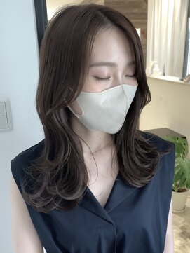 オリンテ バイ レシッド 表参道(orente by rcid) 【orente 表参道】顔まわりレイヤー×透明感イルミナカラー