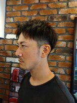 ルーエ(Ruhe) ビジネスツーブロックアップバングスタイル