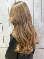 アルバム 渋谷パルコ(ALBUM) ベージュロング_グレージュカラーボブウルフ_ba355862