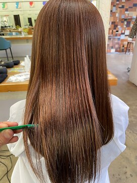 キサイ バズ(kisai BUZZ) kisaiBUZZ＊西川史浩 髪質改善×艶ピンクブラウン