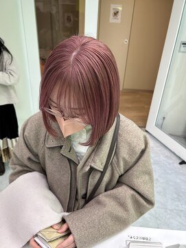 ディスコ 銀座(DISCO) 色落ちまで綺麗なピンクベージュ