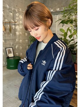 ムード タテマチ(mood tatemachi) ハンサムショート/ミルクティー