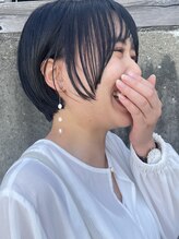 テントヘアー(tent hair) キュートな大人マッシュショートstyle*