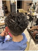 キッズカットパーマ