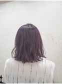 くすみラベンダーカラー/Raffune yokohama 田中あずさ