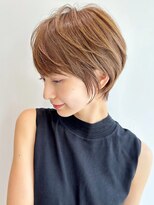 バンプ ギンザ(BUMP GINZA)&nbsp;30代/40代/50代◎絶壁解消/白髪ぼかし/大人ショートボブ【湯本】