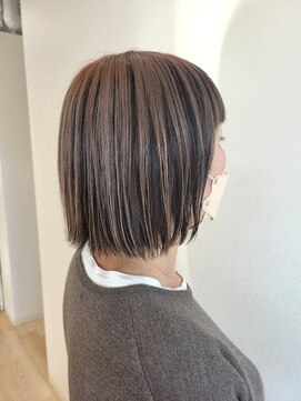 ゲリールエノミヤ(guerir enomiya) 【guerir enomiya】アンブレラカラー×ぱつっと外ハネ