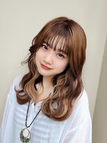 アフロート ギンザ(AFLOAT GINZA)&nbsp;【Nanako。】インナーカラーミルクティベージュ