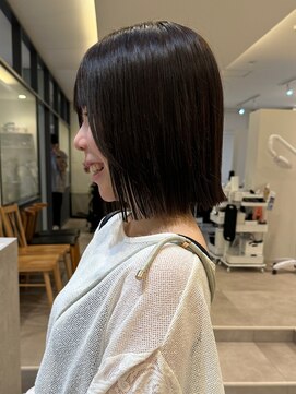 ココ なかもず店(COCO) レイヤーカット/ボブ/髪質改善/小顔/ココアベージュ