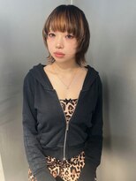 ペレ 梅田(PELE)&nbsp;前髪/アンブレラカラー/こなれミディ/イメチェン/ウェーブパーマ