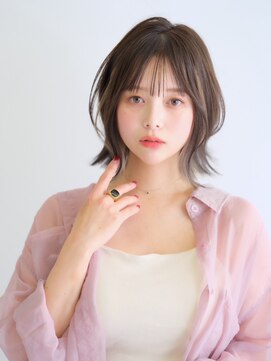 ネオリーブカップ 町田店(Neolive capu) 大人ガーリー/ダークアッシュ/似合わせカット/着物ヘア/町田