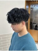 波巻きパーマ/メンズマッシュ/ツーブロック