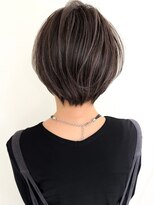 ゴカン バイ ジル ブラン 名古屋(Gokan by JIL BLAN)&nbsp;ハイライトバレイヤージュダブルカラーショートカット　30代40代