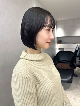 ロンドソレイユ 池袋(Lond soleil) マロンベージュ/ボブ/顔周り/小顔/レイヤー/髪質改善/縮毛/池袋