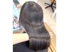 【五島祐奈 指名限定】髪質改善ストレートパーマ＋カット ￥17300