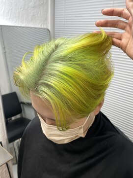 ミーム 原宿 表参道(meme) !ダブルカラーハイトーンカラーケアブリーチインナーカラー#原宿