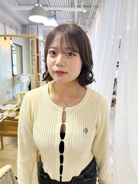 エミュ 中央駅店(eMu) ヘーゼルベージュ×ゆるふわhair