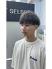 【PES指名限定】メンズカット＋カラー＋眉カット付きクーポン　9500円