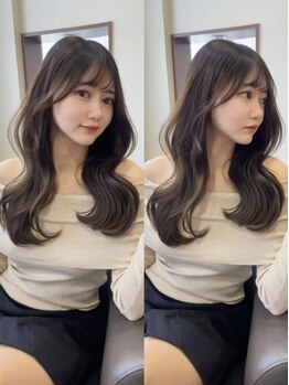 ピヌ(pinue)の写真/あなたの髪質やライフスタイルに合った、韓国ヘアを提案！忙しい日々もスタイリングが楽に♪
