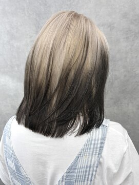 いろあそび 八王子 【ルーツカラー】ホワイトベージュ