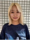 ブロンドヘアカラー