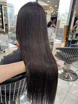 ラピス 渋谷本店(Lapis)&nbsp;ココアブラウン/髪質改善/艶髪ストレート/韓国風/ブリーチなし