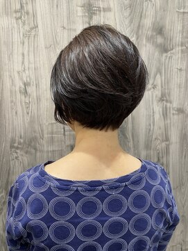 ヘアメディカルサロン 銀座PREMIUM店 40代50代/ショートボブ/丸みボブ/ボリュームアップヘア