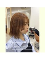 ヘア ポジション HAIR Position 大館西店&nbsp;orange beige×顔周りカット