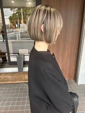 ルミ ツー 横浜駅店(Lumi 2) オンブレハイトーンボブヘア