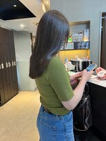 ソワンドゥ ブレス カルム 西中島店(soin de brace calme)&nbsp;オリーブブラウン×髪質改善