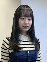 ルイ(ROUIS produced by LUCK 津田沼) ROUIS 津田沼 ハイライト グレージュ レイヤー 船橋