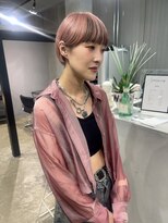 ヘアメイク ルカ(HAIR MAKE LUKA)&nbsp;コットンピンク×インナーカラー