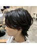 【セットが楽に】メンズカット＋ニュアンスパーマ＋マイクロバブル 