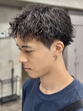 ニコトウキョウ 新宿(nico TOKYO) 刈り上げアップバングスパイキーショートパーマスパイラルパーマ