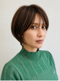 浜松/海老塚/ショートヘア/ショートカット/ショートボブ/白髪染