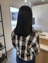 クララジャパン ナベシマ(CLALA JAPAN Nabeshima) 髪質改善カラー 艶髪 縮毛矯正 質感ストレート ミディアム