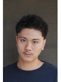 テーパーフェード×スパイキーショート