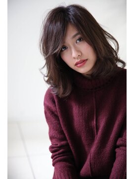 オウル(Owll) 大人かわいいツヤ感☆[mignon]ナチュラルラフバング