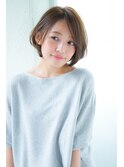 【Un ami】大人かわいい・小顔ひし形ボブ 松井