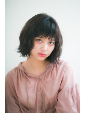 ミンクス 原宿店(MINX) 2019【表参道MINX原宿】人気パーマ　きちんと大人のウェーブボブ