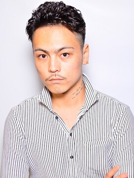 ワンワンオー バーバーショップ 博多店(@110 BARBER SHOP) ツーブロックパーマ