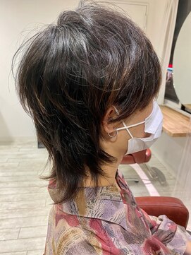 ビードロ 吉祥寺店(vi dro) メンズウルフ×ウルフカット×ウルフ×アースカラー