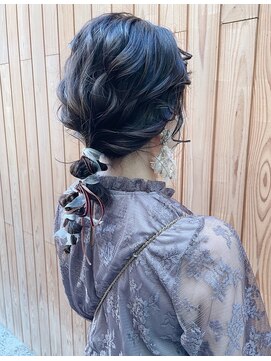 シェノン サントル(CHAINON CENTRE) メルティカラー/くびれヘア/ビタミンカラー/マッシュ/着物ヘア